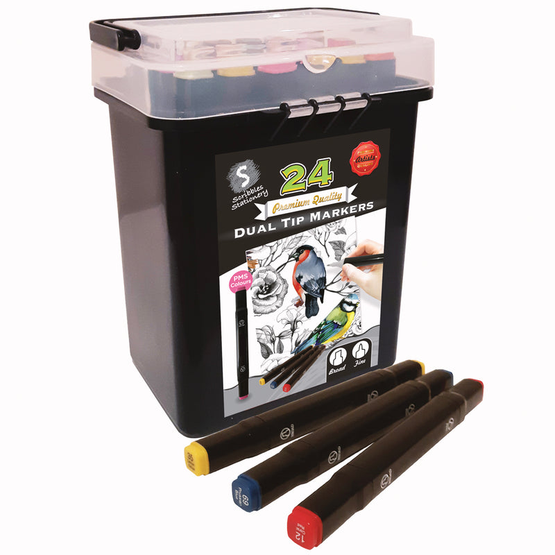 Load image into Gallery viewer, 24 Piece Dual Markers