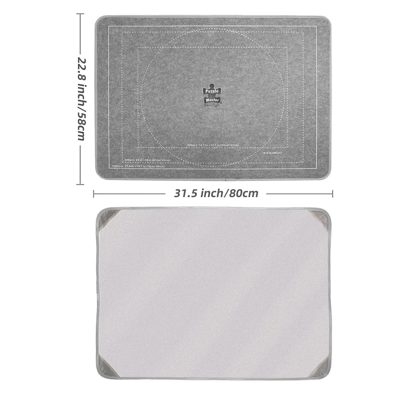 Load image into Gallery viewer, Felt Puzzle Assembly Board with Protective Cover