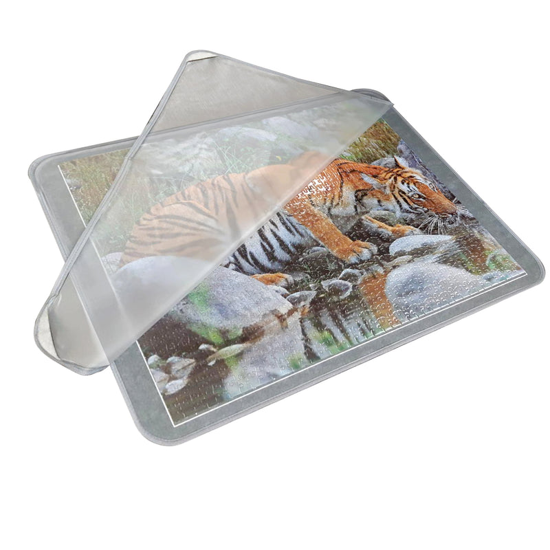 Load image into Gallery viewer, Felt Puzzle Assembly Board with Protective Cover