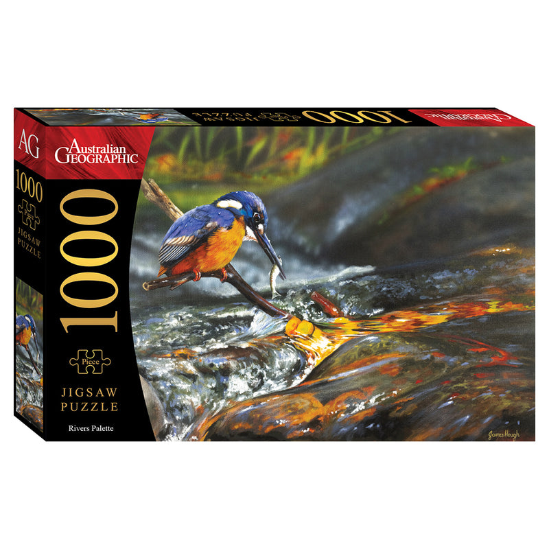 Load image into Gallery viewer, Rivers Palette 1000 Piece Puzzle
