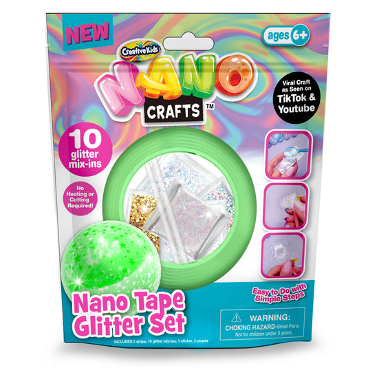Nano Tape Glitter Set - Green