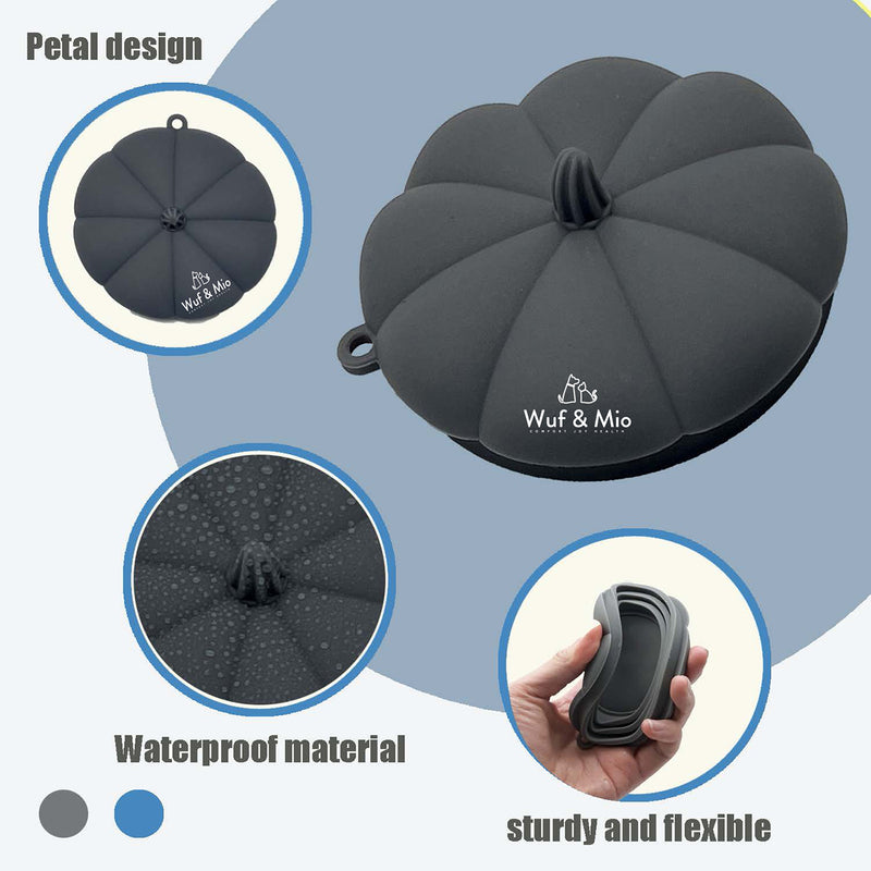 Load image into Gallery viewer, Wuf & Mio Silicone Pet Food Can Covers - 2-Pack with Scoop & Storage Pouch
