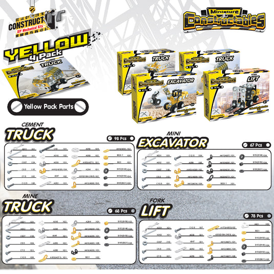 Constructables Yellow Pack