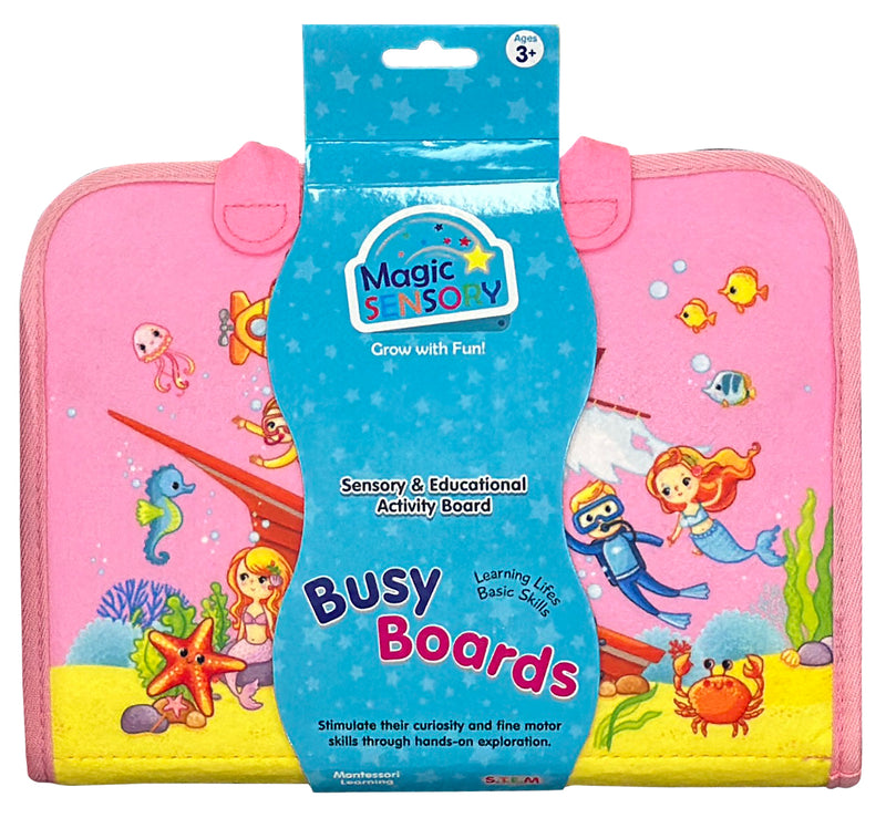 Load image into Gallery viewer, Busy Board Pink