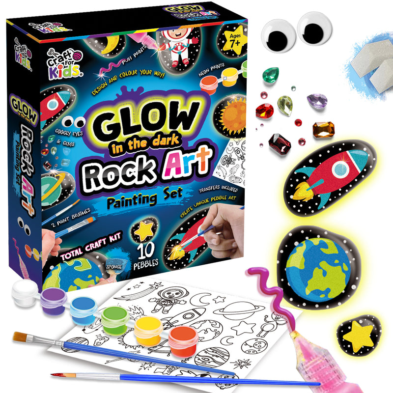Load image into Gallery viewer, Ultimate Glow Rock Painting Kit