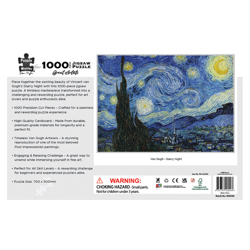 Load image into Gallery viewer, Great Artists, Starry Night, Van Gogh