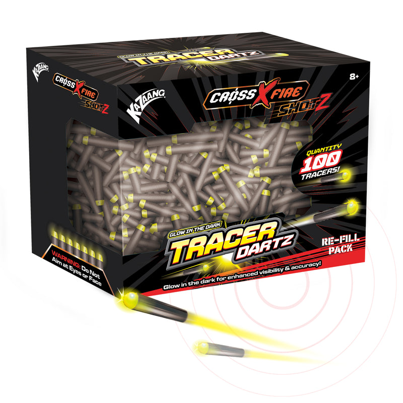 Load image into Gallery viewer, ShotZ Tracer DartZ 100 Piece Re-fill Pack