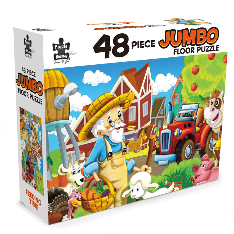 Load image into Gallery viewer, 48 Piece Jumbo Puzzles Feeding Time