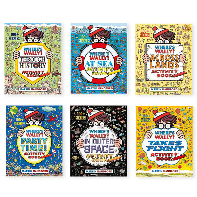 Load image into Gallery viewer, Where&#39;s Wally Activity Book Collection
