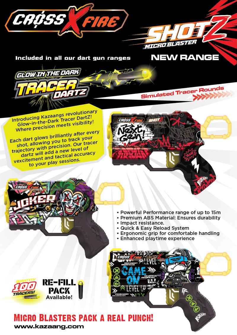 Load image into Gallery viewer, CrossXFire Shotz - Mini Blaster - Game On