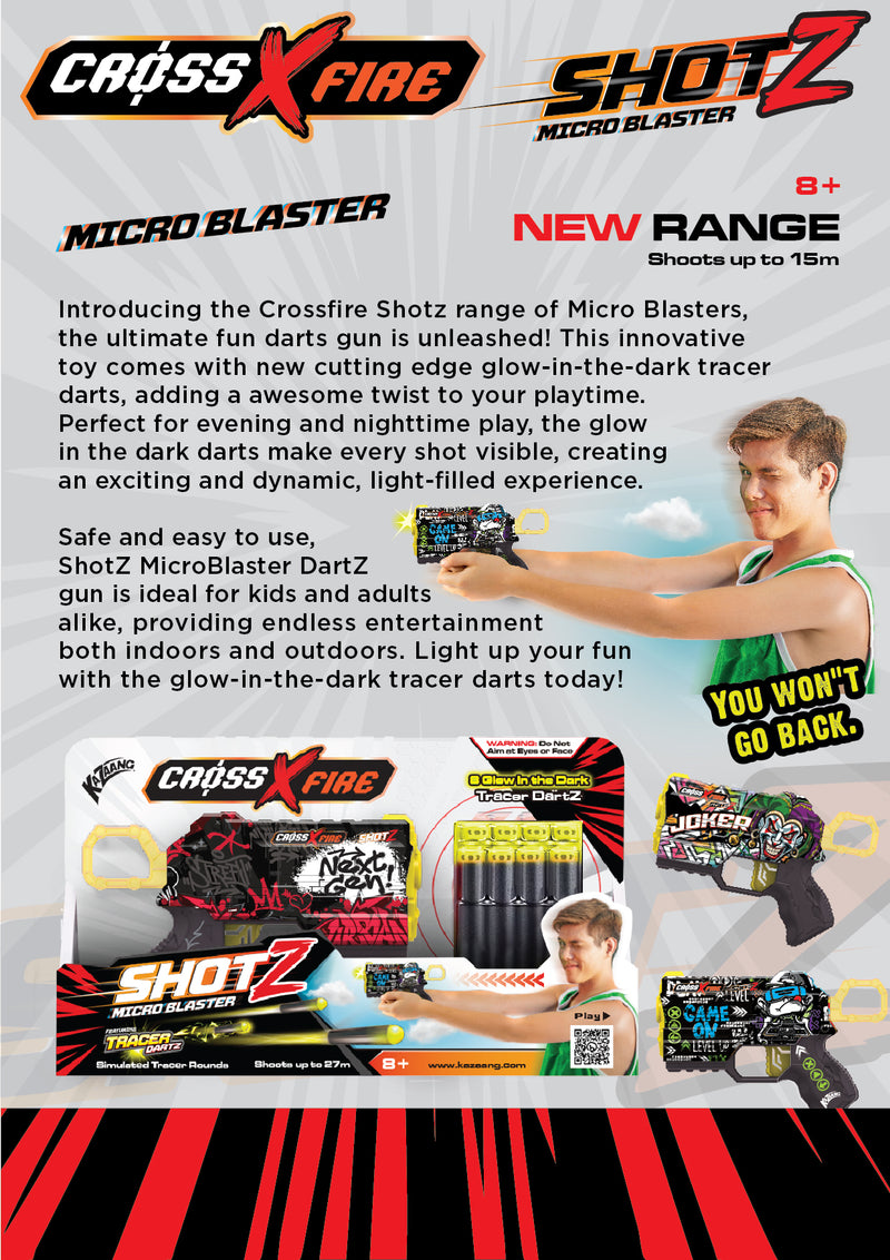 Load image into Gallery viewer, CrossXFire Shotz - Mini Blaster - Next Gen