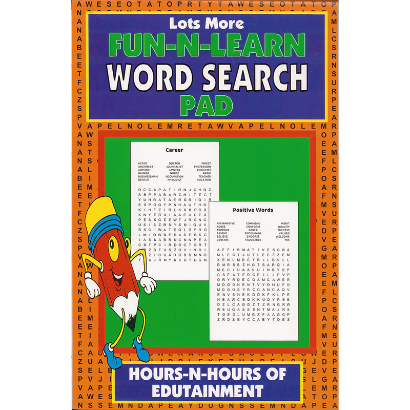 Load image into Gallery viewer, Lots More Fun-N-Learn Word Search Pad
