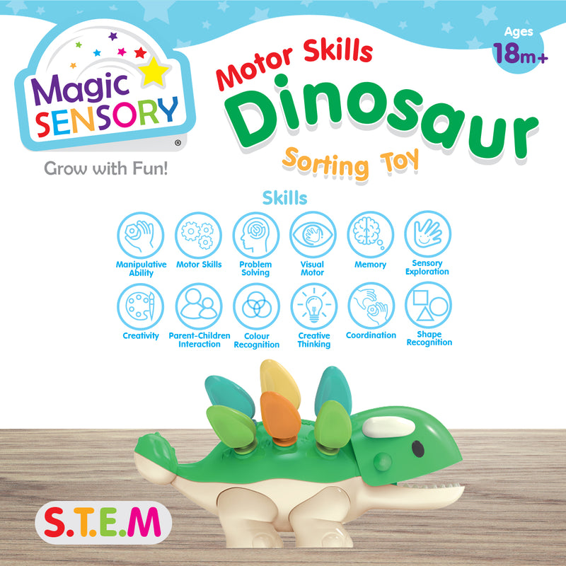 Load image into Gallery viewer, Fine Motor Skills Dinosaur