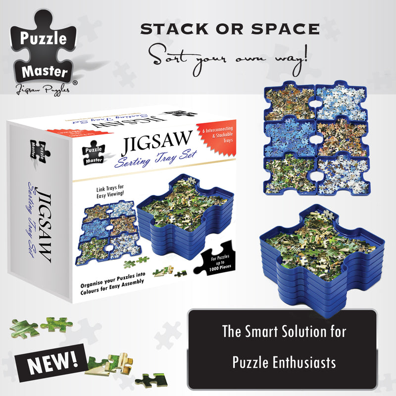 Load image into Gallery viewer, Jigsaw Sorting Tray Set