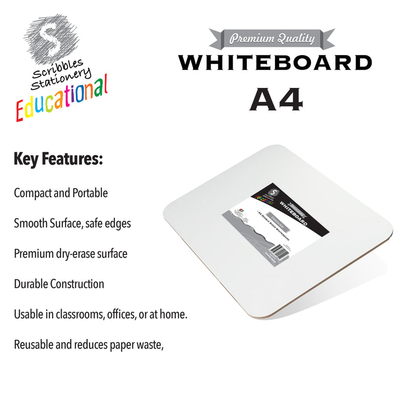 Load image into Gallery viewer, A4 Dual Sided Wooden Whiteboard