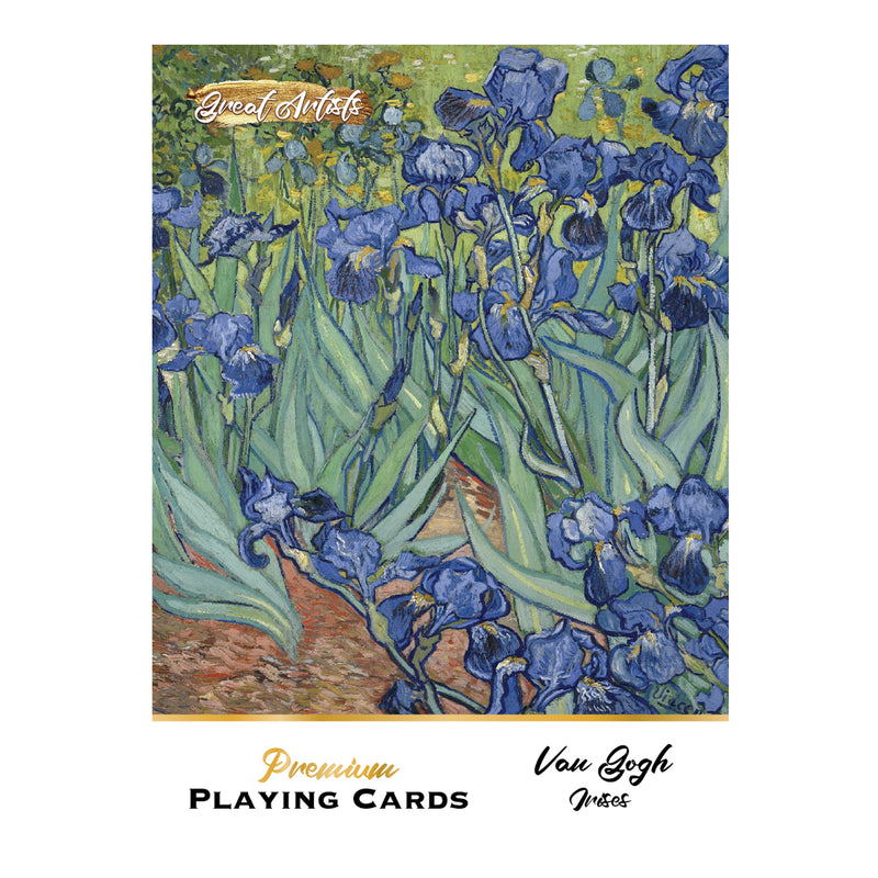 Load image into Gallery viewer, Great Artist Playing Cards Van Gogh: Irises