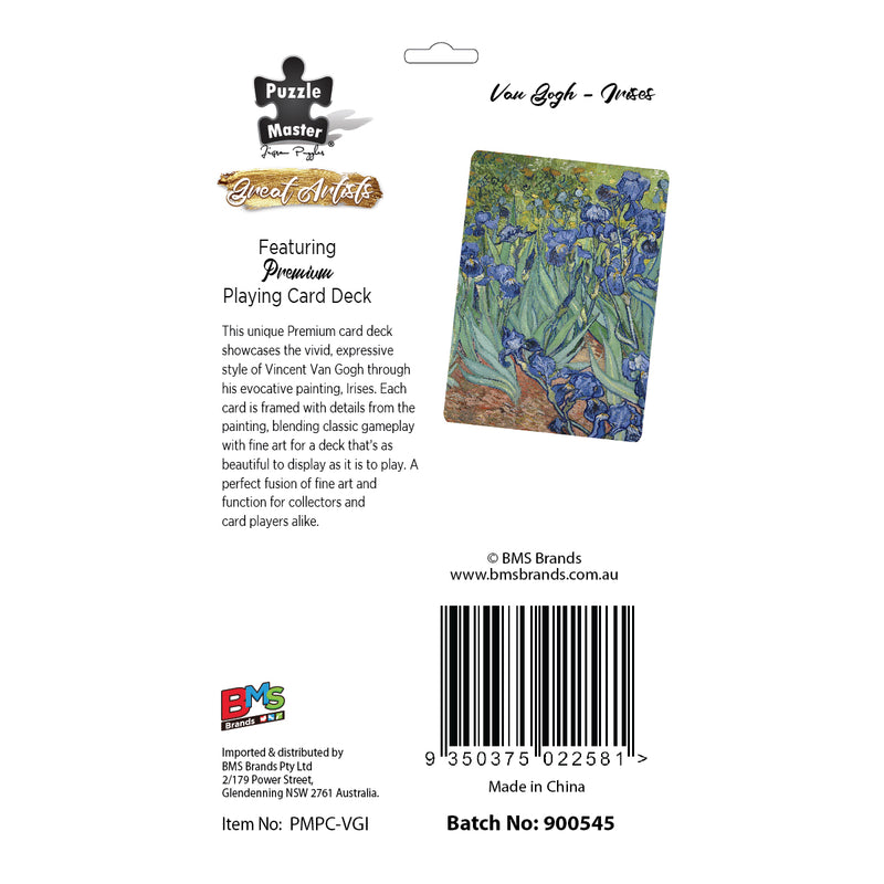 Load image into Gallery viewer, Great Artist Playing Cards Van Gogh: Irises