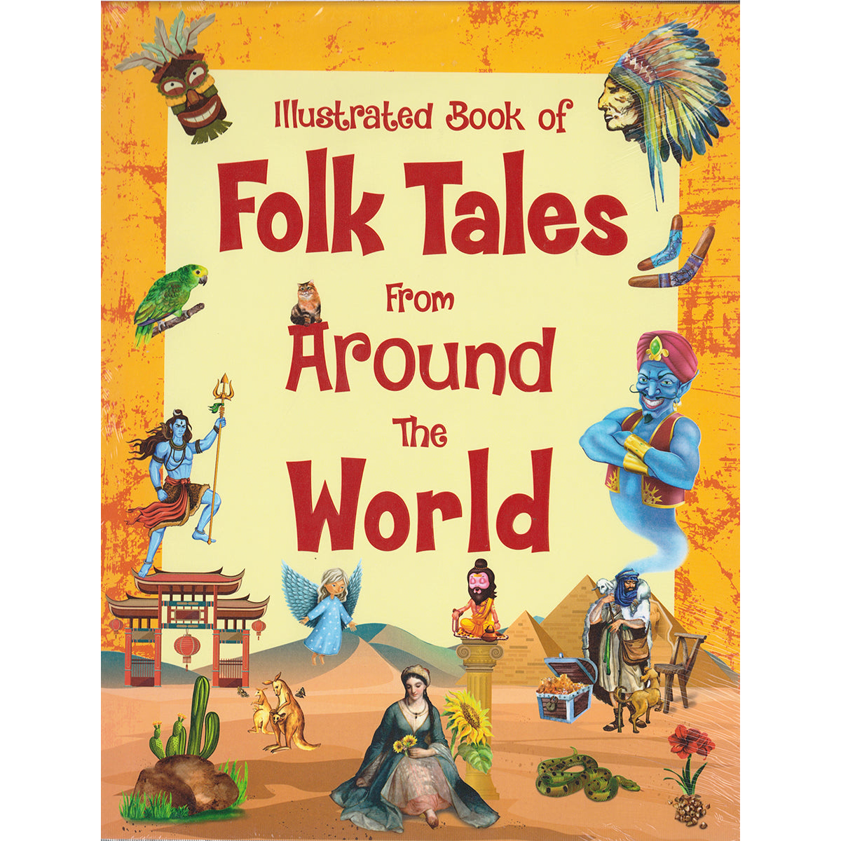 Illustrated Books of Folk Tales From Around World BMS Brands