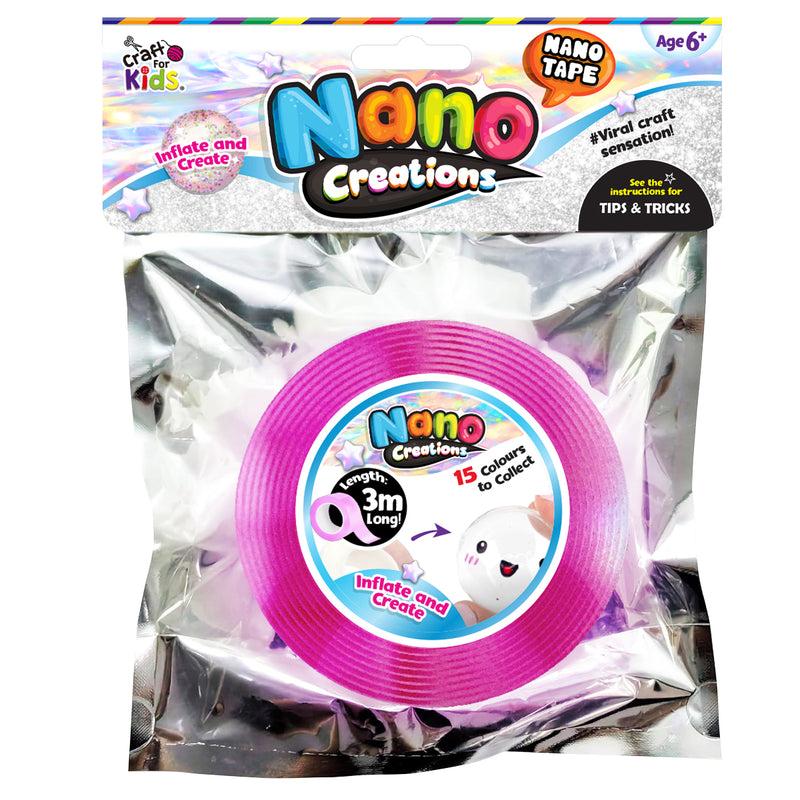 Load image into Gallery viewer, Nano Creations Tape Pink (3m x 5cm)