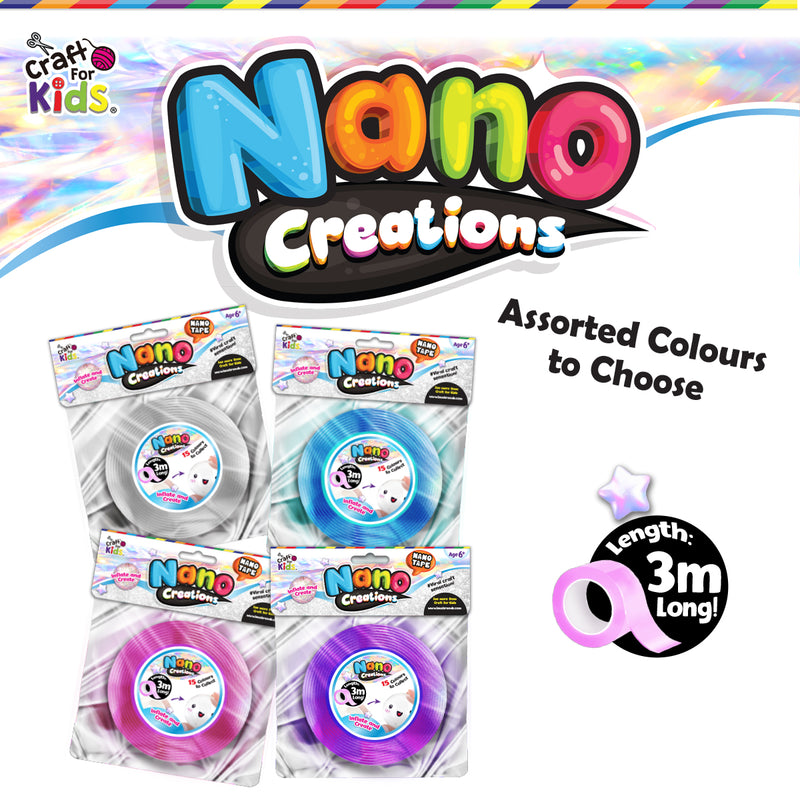 Load image into Gallery viewer, Nano Creations Tape Pink (3m x 5cm)