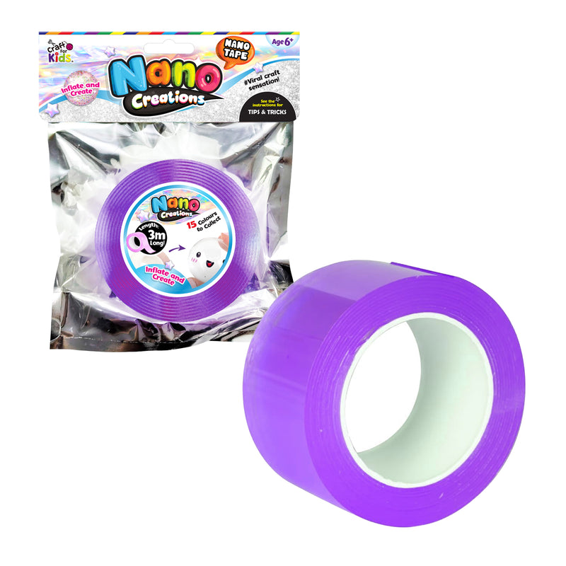 Load image into Gallery viewer, Nano Creations Tape Purple (3m x 5cm)