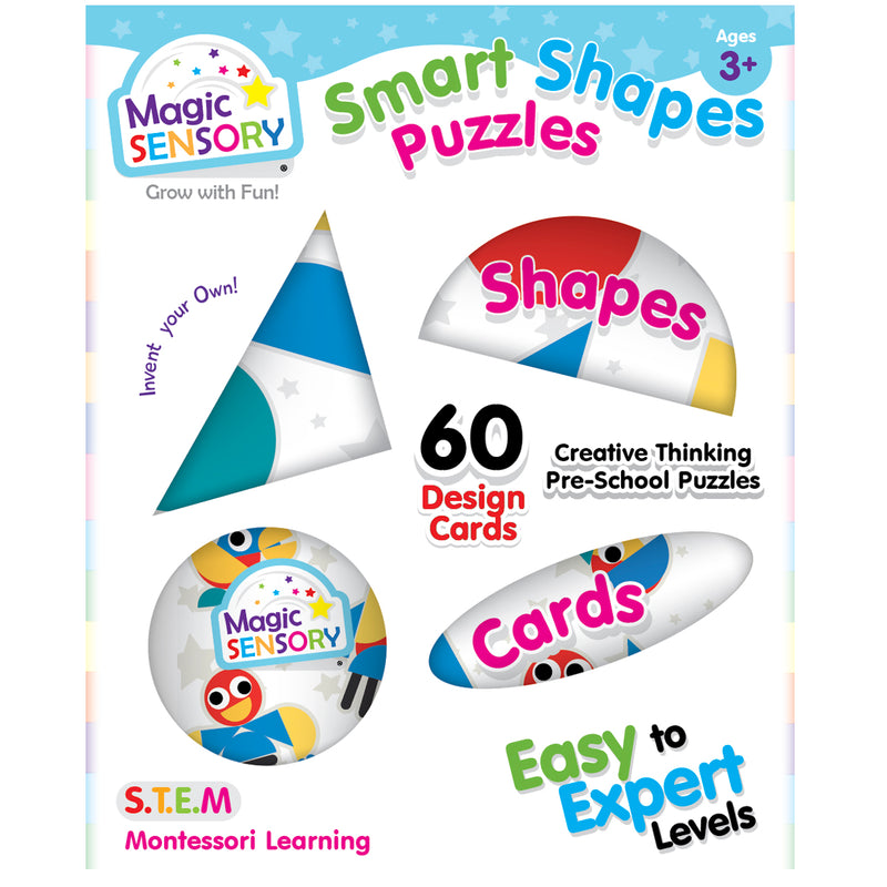 Load image into Gallery viewer, Smart Shapes Puzzles