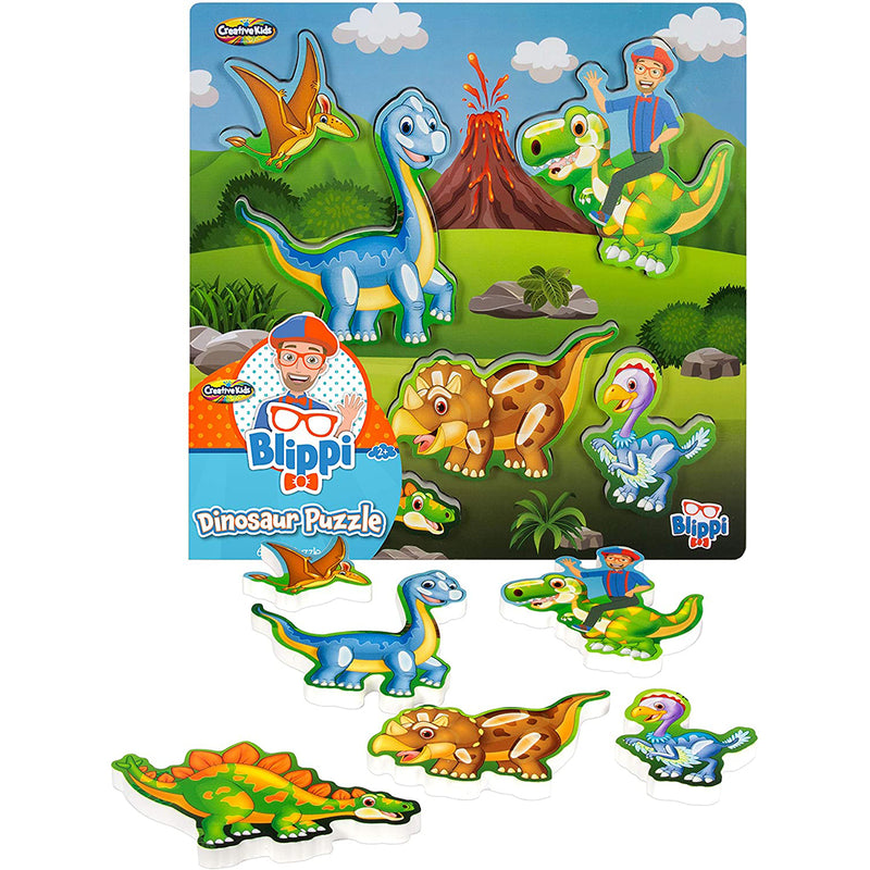 Load image into Gallery viewer, Blippi Dinosaur Puzzle