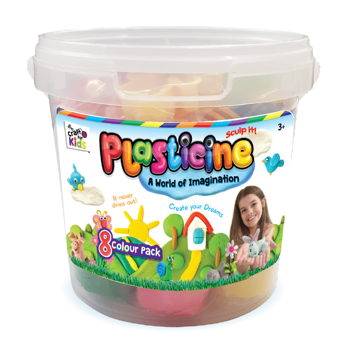 Plasticine Bucket – BMS Brands