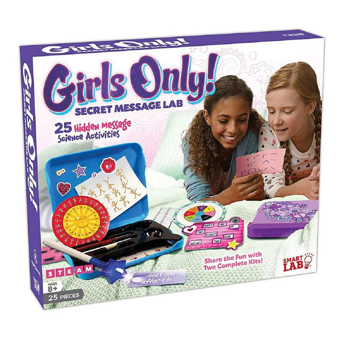 Girls Only! Secret Message Lab