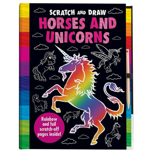 Scratch and Draw - Horses and Unicorns
