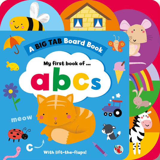 A Big Tab Board Book: My First Book of ABCs