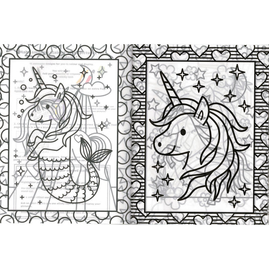 Stained Glass Unicorns