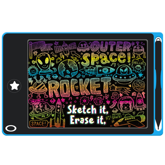 Interactive LCD Writing Tablet - Blue Star