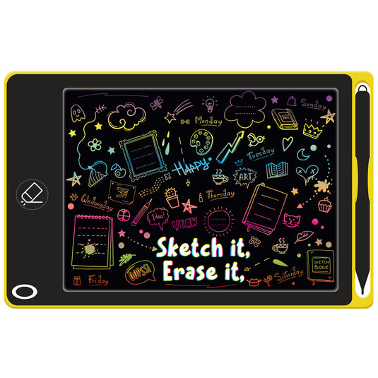 Interactive LCD Writing Tablet - Yellow Doodle