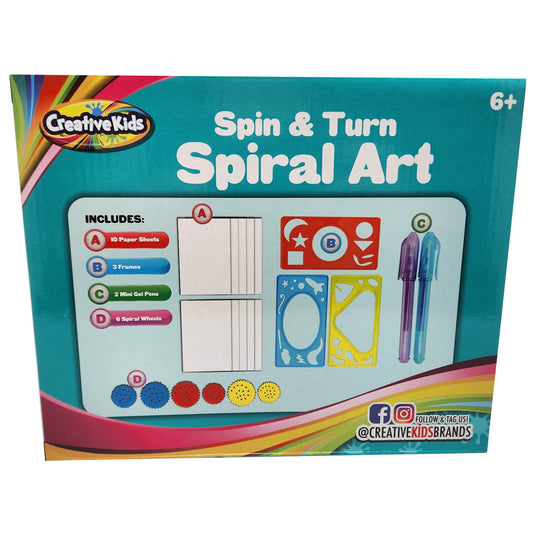 Spin & Turn Spiral Art
