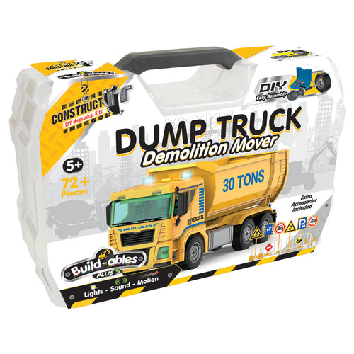 Build-ables Plus - Dump Truck, Demolition Mover