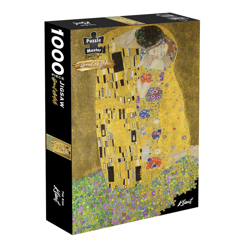 将图像加载到画廊查看器中，Great Artists, The Kiss, Klimt
