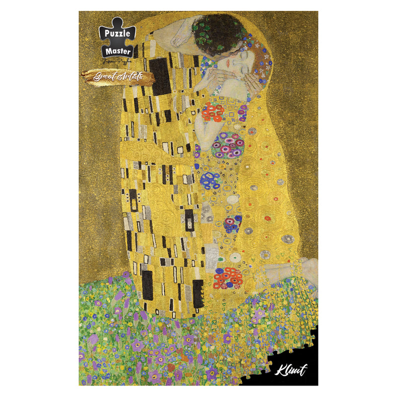 将图像加载到画廊查看器中，Great Artists, The Kiss, Klimt
