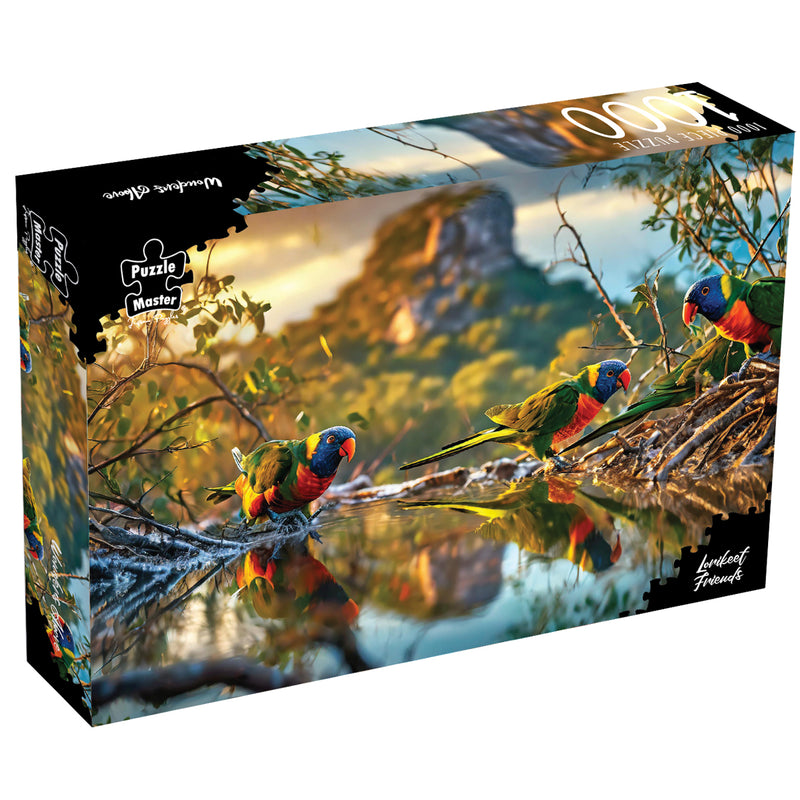 将图像加载到画廊查看器中，Lorikeet Friends 2.0
