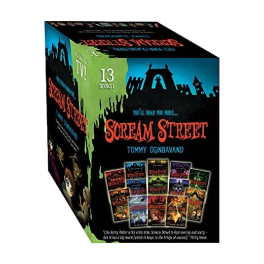 Scream Street Collection 13 Book Box Set