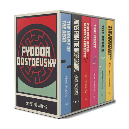 Complete Collection of Fyodor Dostoevsky 6 Books Box Set