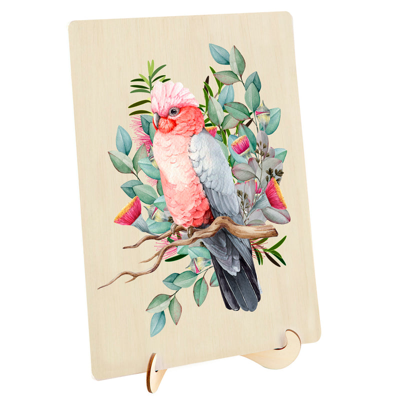 Load image into Gallery viewer, 128 Piece Wooden Jigsaw Puzzle, Galah

