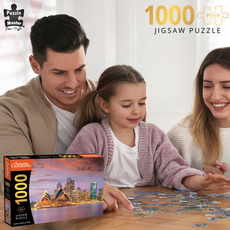 将图像加载到画廊查看器中，Australian Geographic 1000 Piece Jigsaw: Sydney
