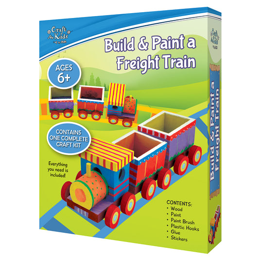 Make & Paint Your Own Freight Train