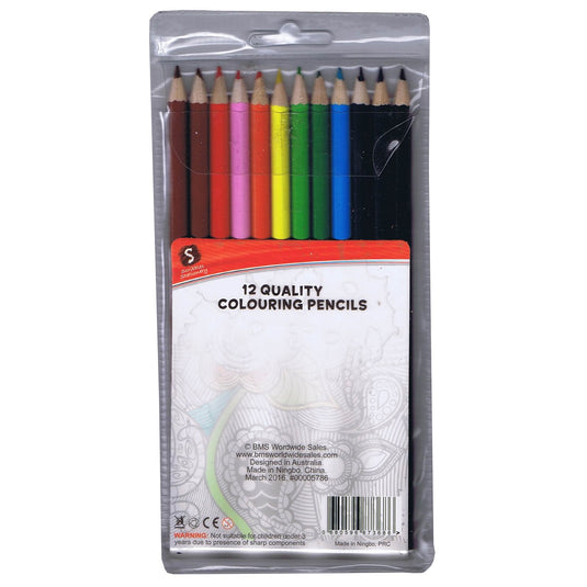 12 Colouring Pencils