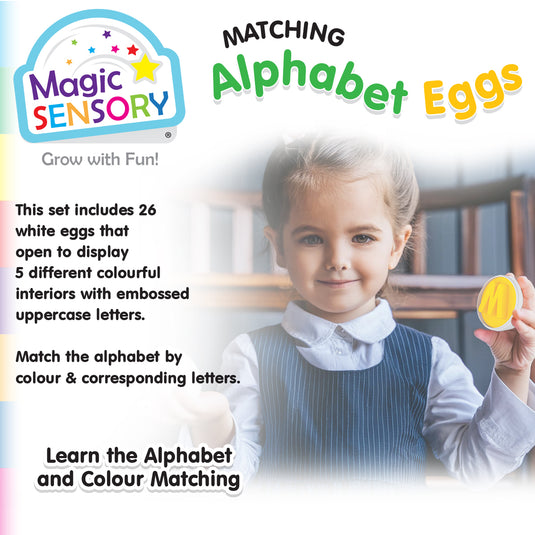 Matching Alphabet Eggs
