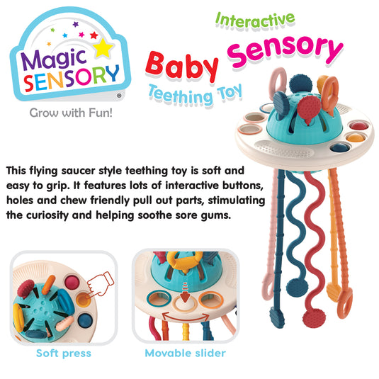 互动婴儿感官出牙玩具