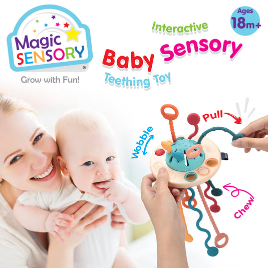 Interactive Baby Senosory Teething Toy