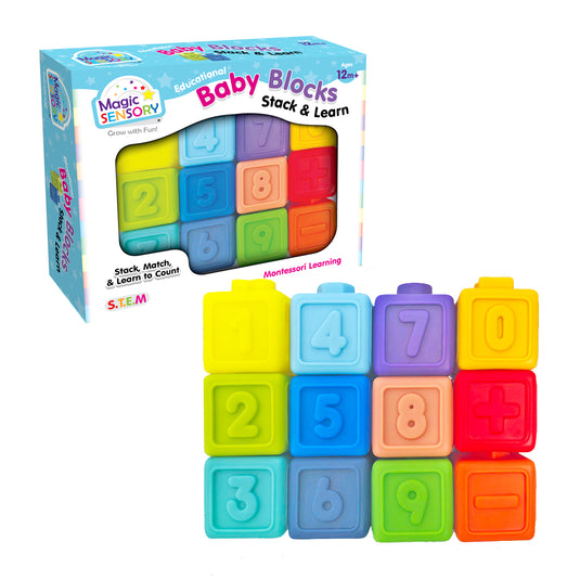 Educational Baby Blocks - Stack & Learn – BMS Brands