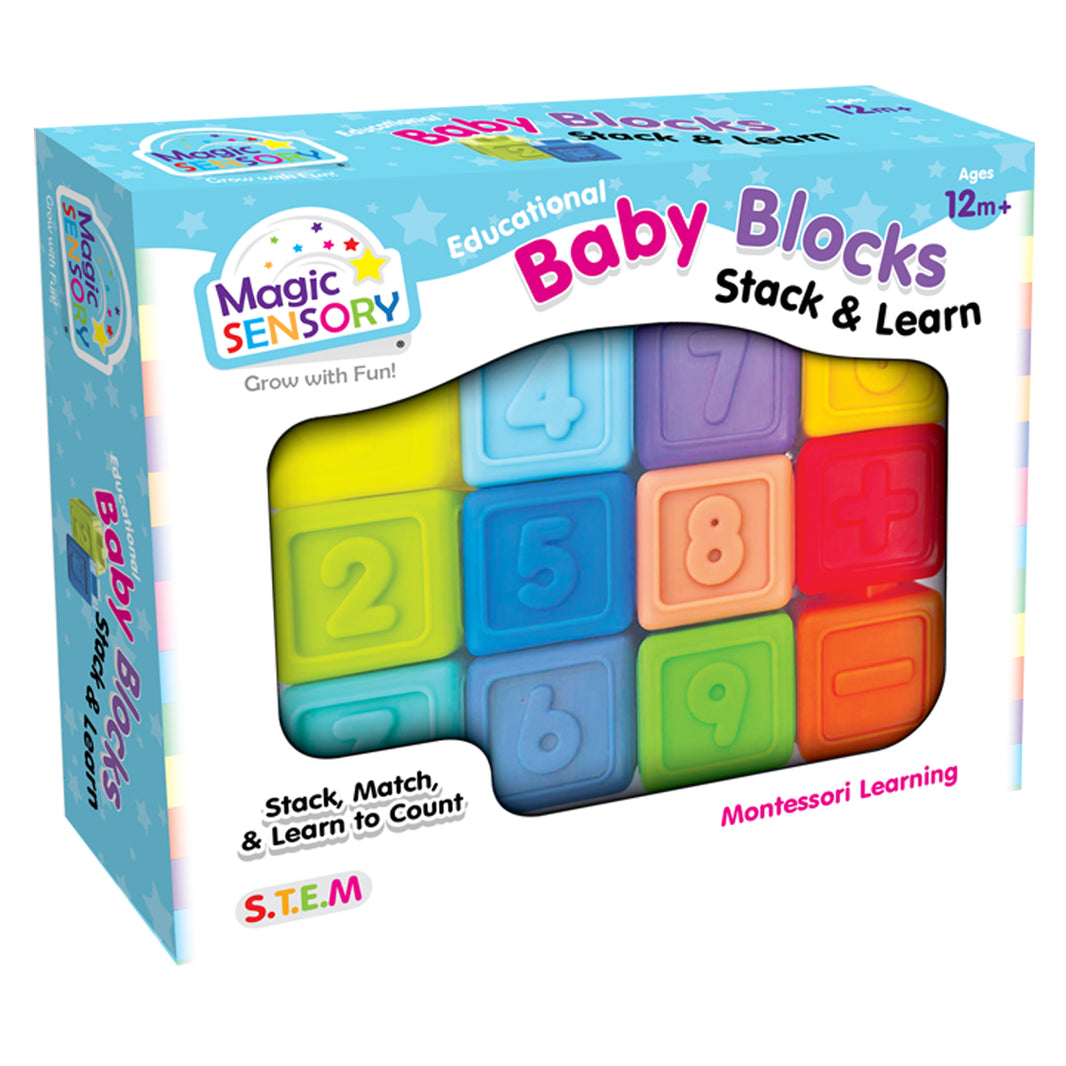 Educational Baby Blocks - Stack & Learn – BMS Brands